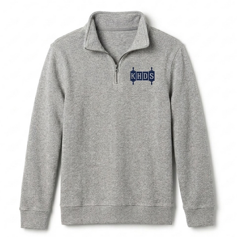 Katz Hillel Day School -  Youth / Adult Co-Ed 1/4 Zip Sweatshirt