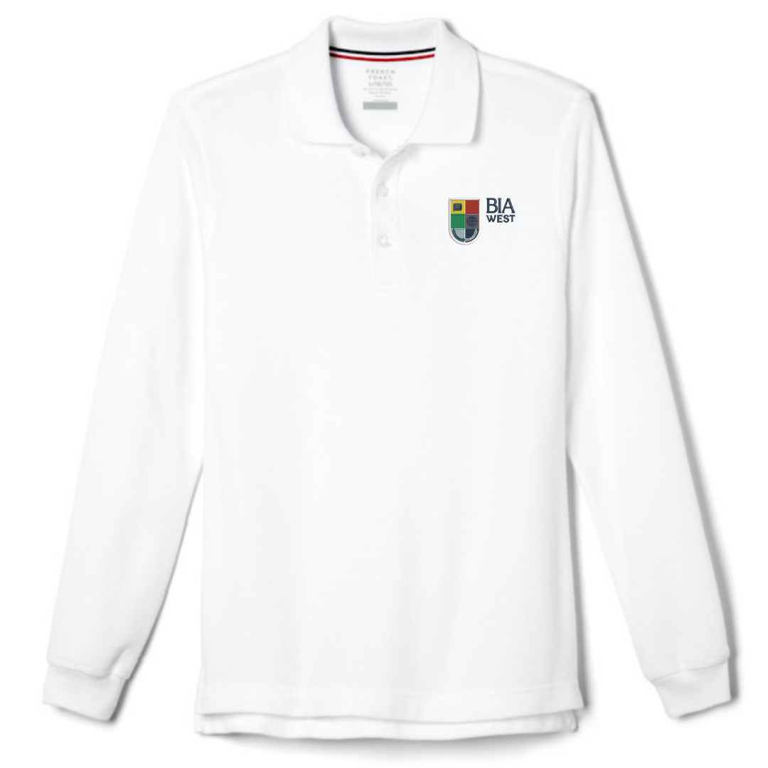Baltimore International Academy - Youth / Adult Co-Ed Long Sleeve Pique Polos - West