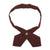 Girls Crossover Tie - One Size -Burgundy