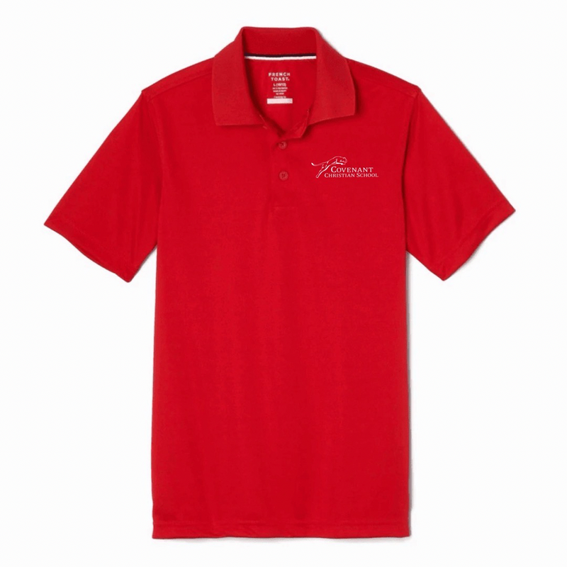 Covenant Christian School - Co-Ed Youth / Adult Short Sleeve Performance Polos
