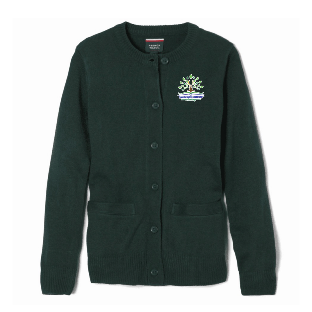 Transformative Leadership Academy - Girl's / Women's Crewneck Cardigan Sweater