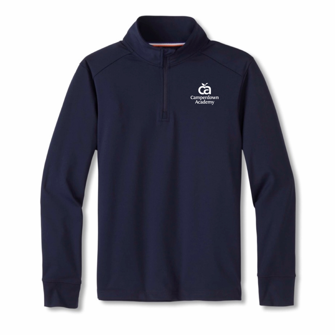 Camperdown Academy - Youth / Adult Co-Ed Long Sleeve 1/4 Zip Performance Pullover