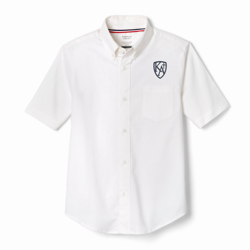 Kings Academy Christian School - Boy's / Young Men's Short Sleeve Oxford Shirt