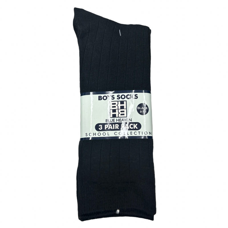Radiant Christian School  - Boys 3-Pack Crew Socks
