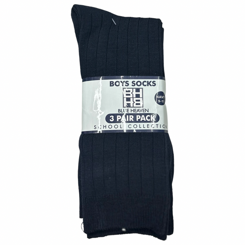 Liberty Christian Classical - Boys 3-Pack Crew Socks K-7th