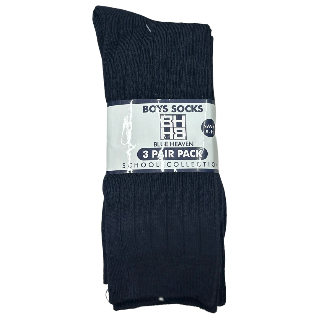 St. Peter Lutheran - Boys 3-Pack Crew Socks