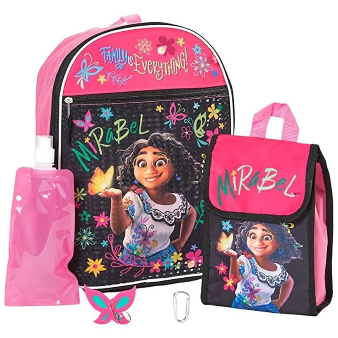 Disney Encanto 5 Piece Backpack