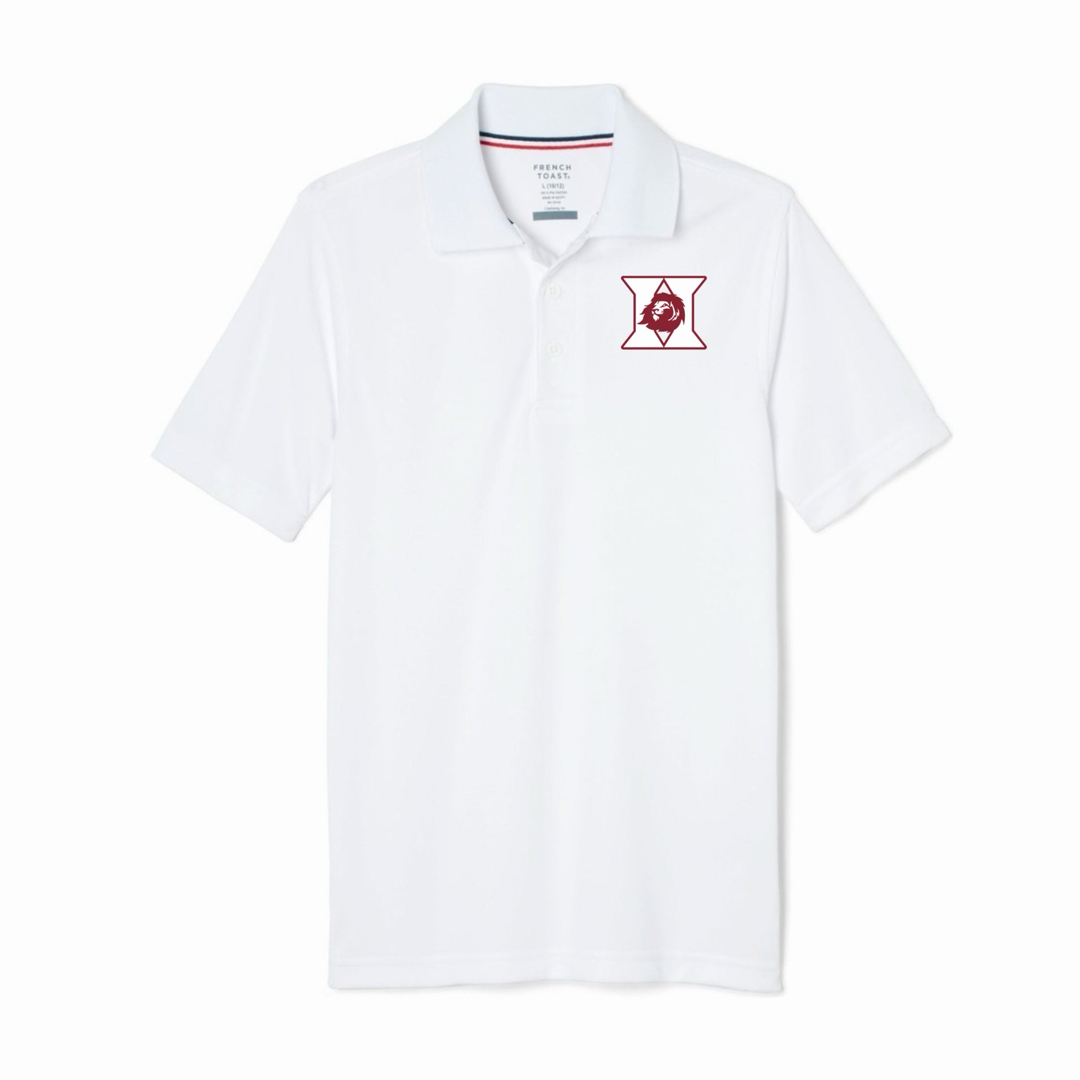 Harvest Christian School - Youth / Adult Co-Ed Short Sleeve Moisture Wicking Polo