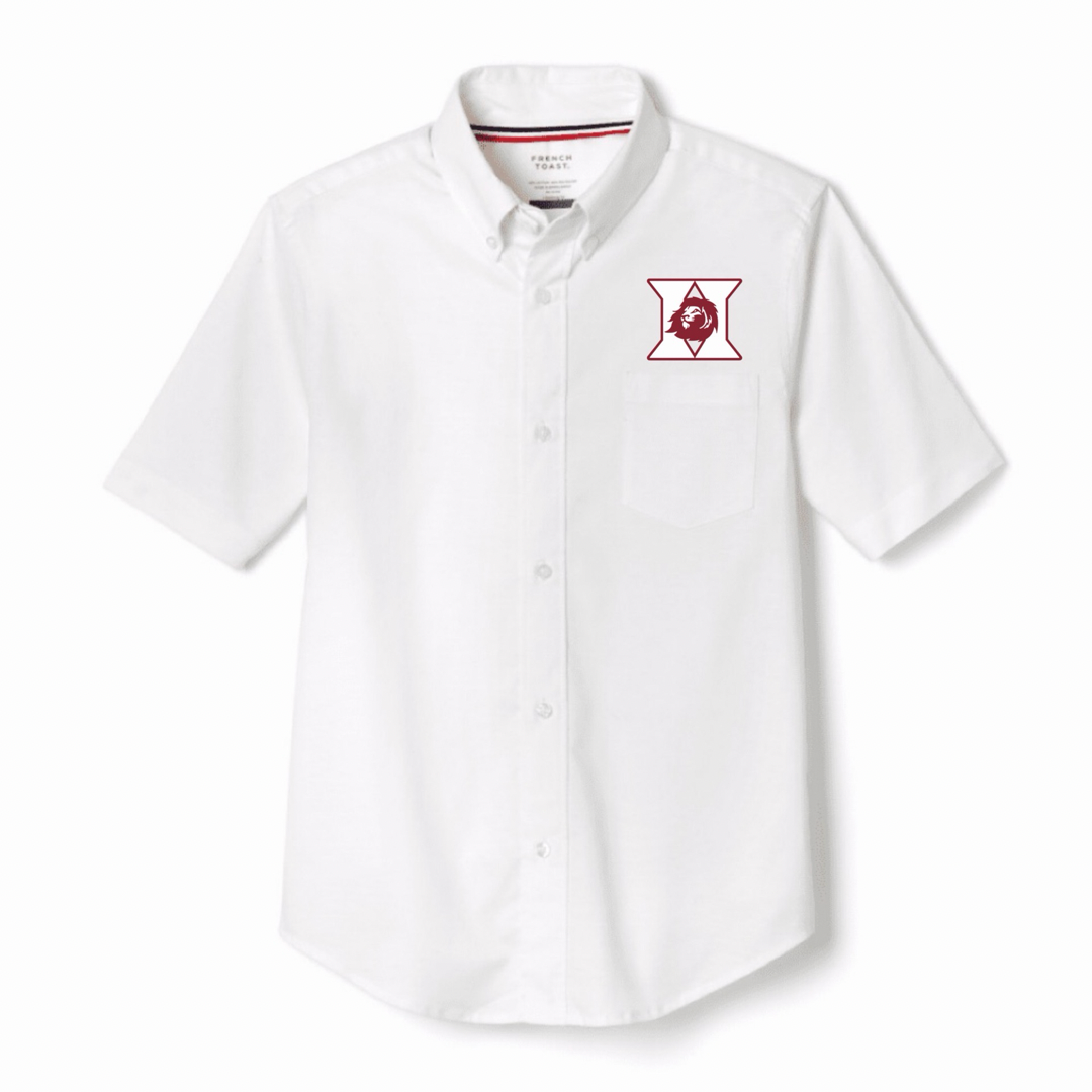 Harvest Christian School - Boy's / Young Men's Short Sleeve Oxford Shirt