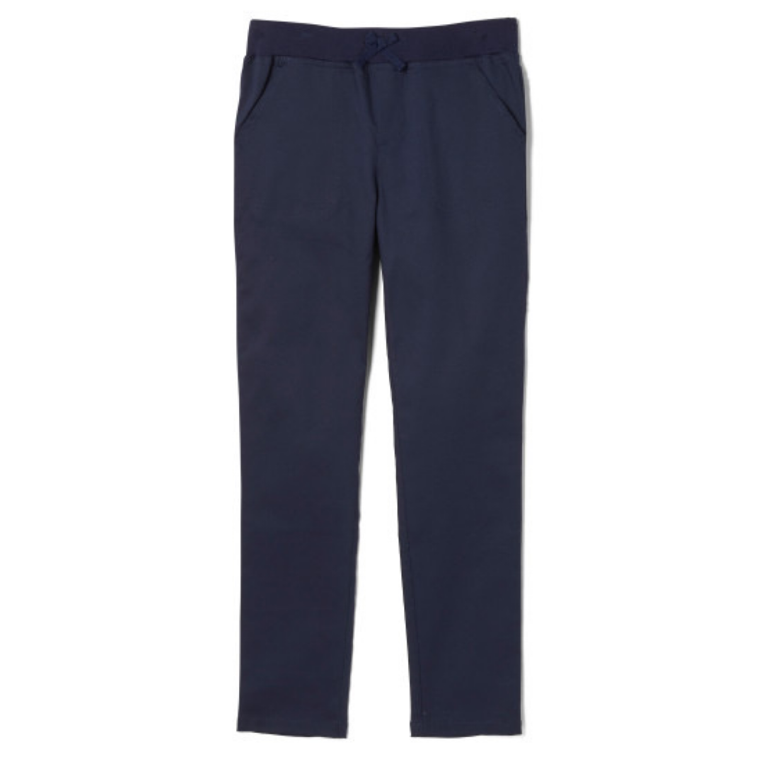 Radiant Christian Academy - Girl's Stretch Tie Pull-On Pants