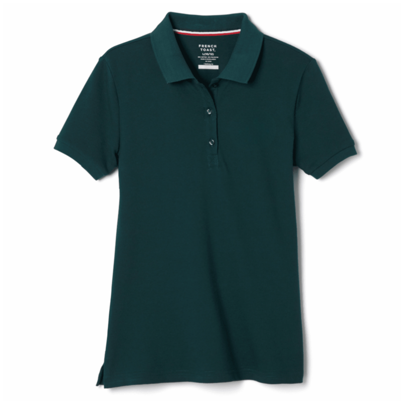 Surprise Scholé Academy - Girl's / Young Women's Short Sleeve Stretch Pique - No Logo