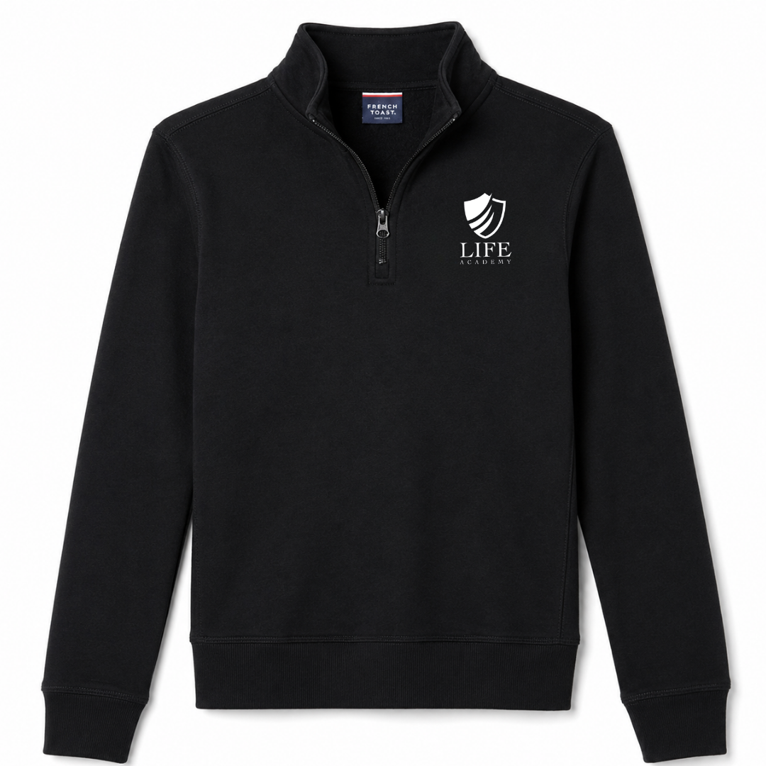 Life Academy - IN - Co-Ed Youth / Adult Long Sleeve 1/4 Zip Pullover