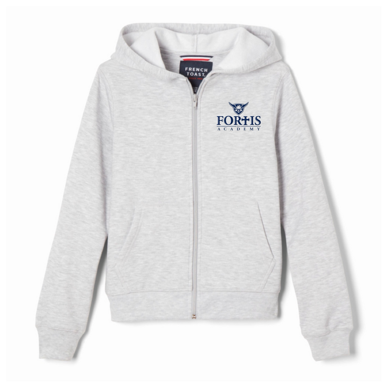 Fortis Academy - Co-Ed Youth / Adult Full Zip Hooded Sweatshirt