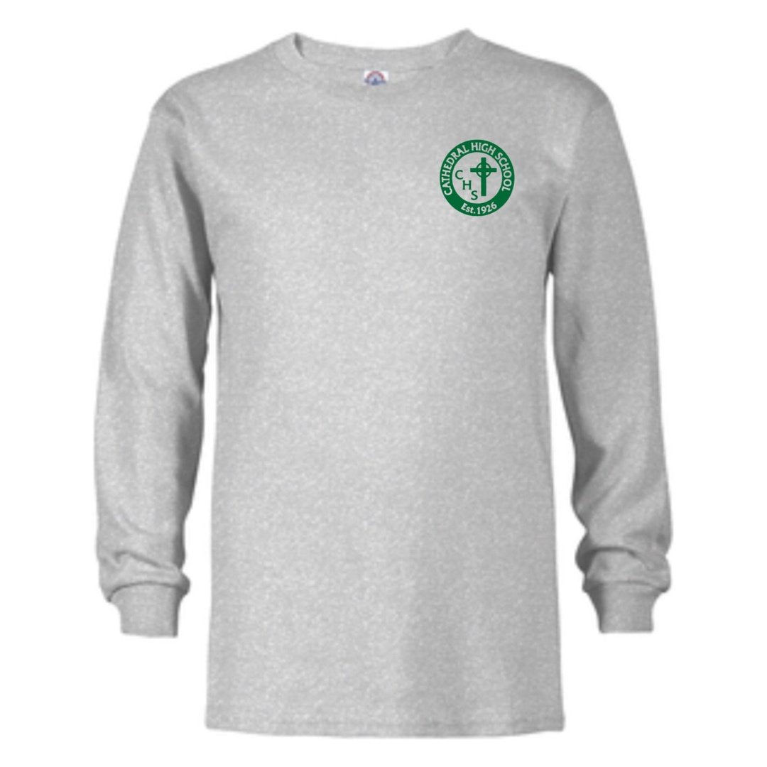 Cathedral HS - Long Sleeve Gym T-Shirt - Adults
