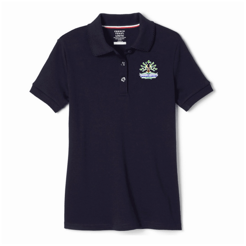 Transformative Leadership Academy - Girl's Short Sleeve Picot Collar