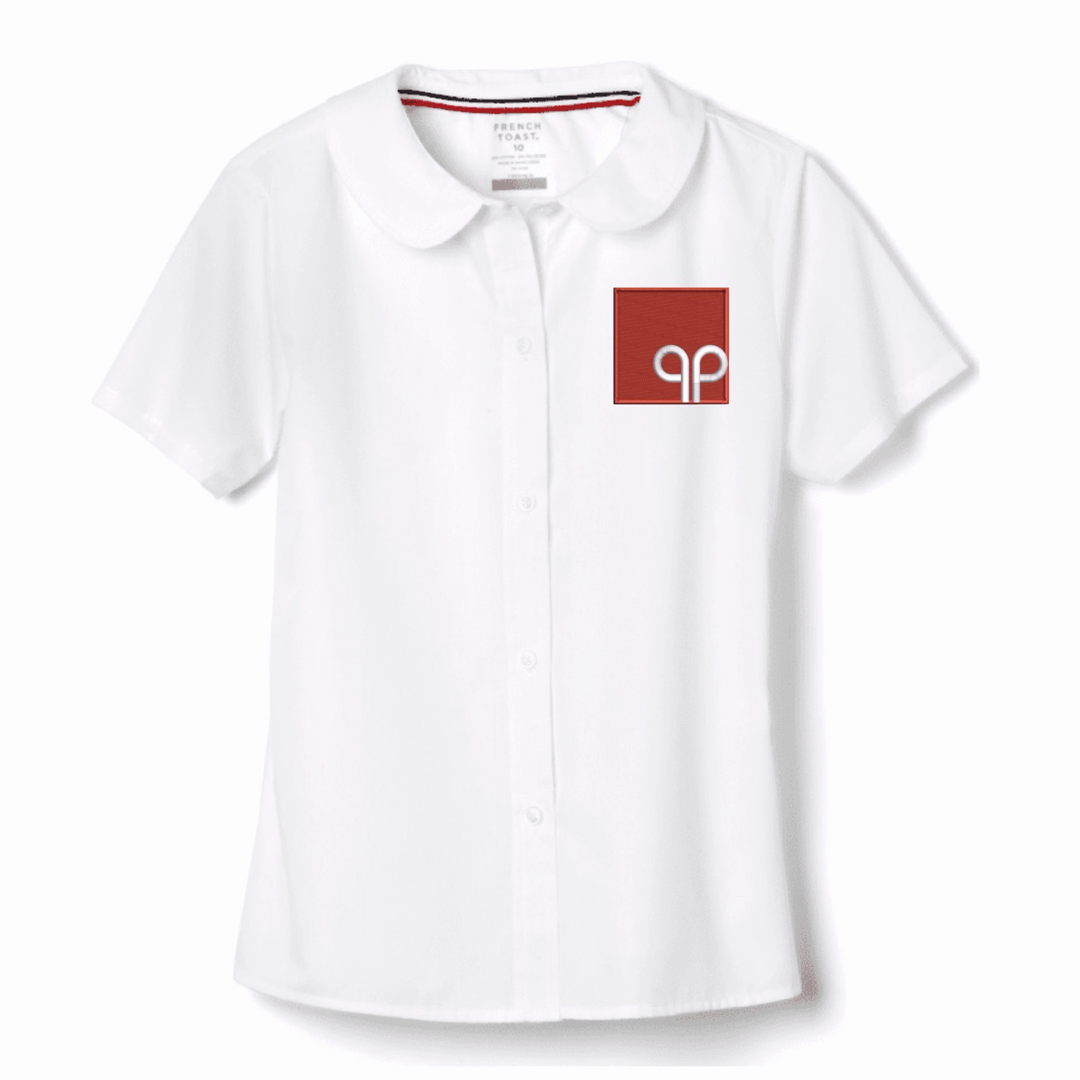 Parker Performing Arts - Girl's Short Sleeve Peter Pan Blouse