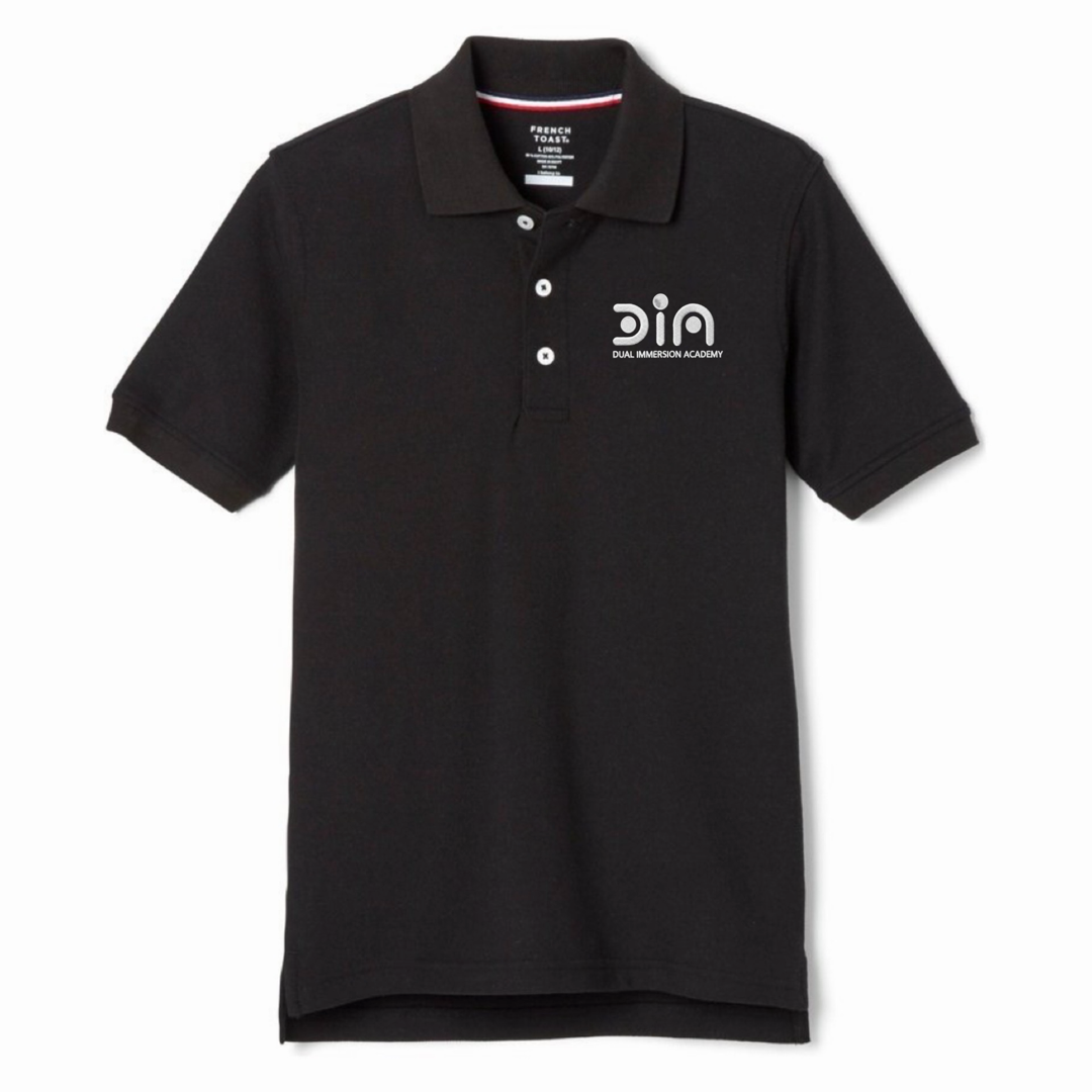 Dual Immersion Academy - Co-Ed Youth / Adult Short Sleeve Pique Polos - 6-8th