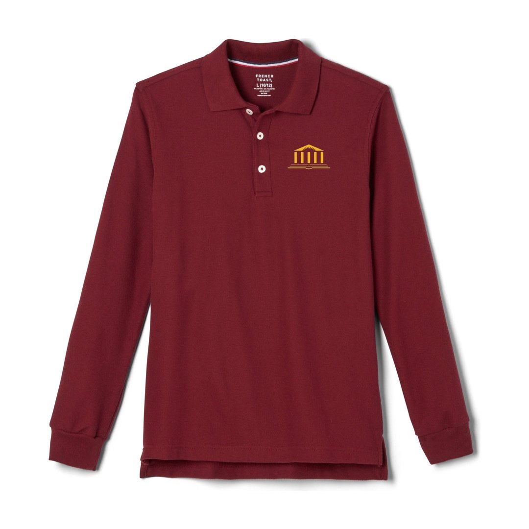 Boston Prep MS - Long Sleeve Polo - Adult