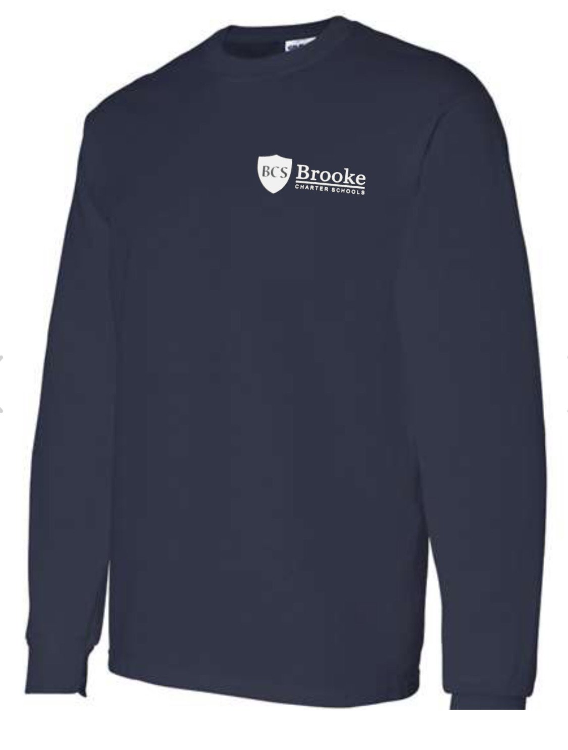 Brooke Charter Navy Long Sleeve T-shirt - Kids
