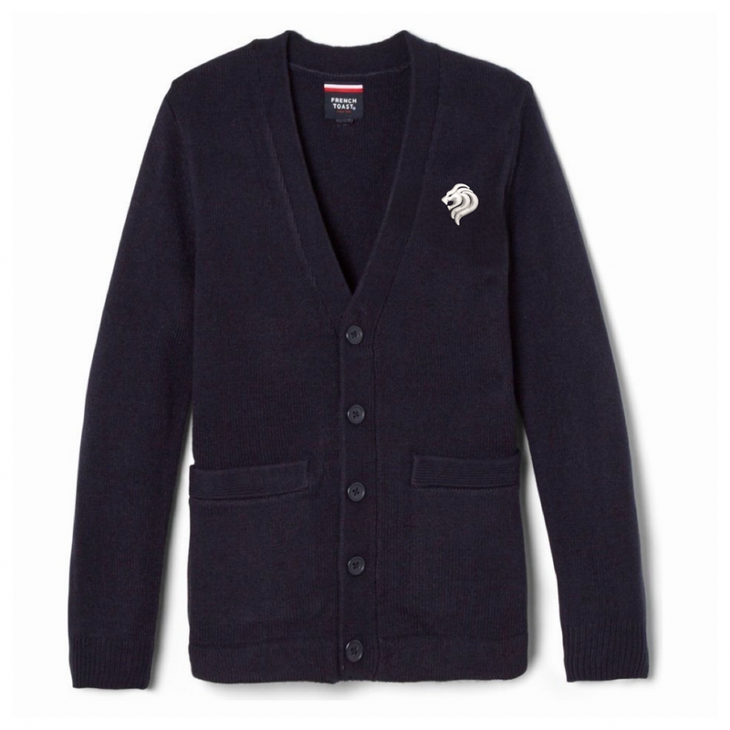 San Diego Jewish Academy - Co-Ed Youth / Adult V-Neck Cardigan Sweater