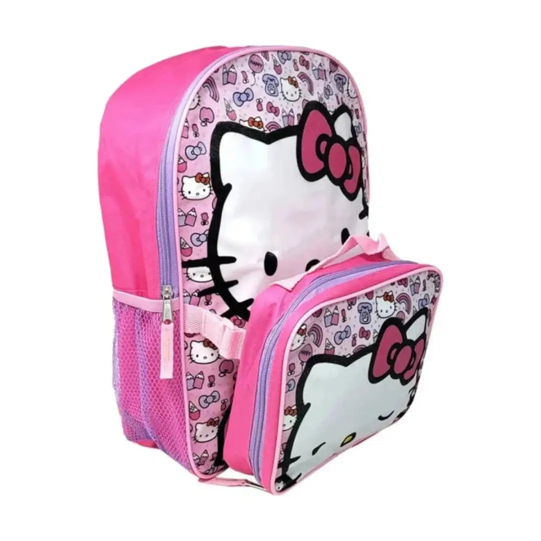 Hello Kitty Backpack/Lunch Bag Combo - Metro School Uniforms Hello Kitty Backpack/Lunch Bag Combo - Metro School Uniforms