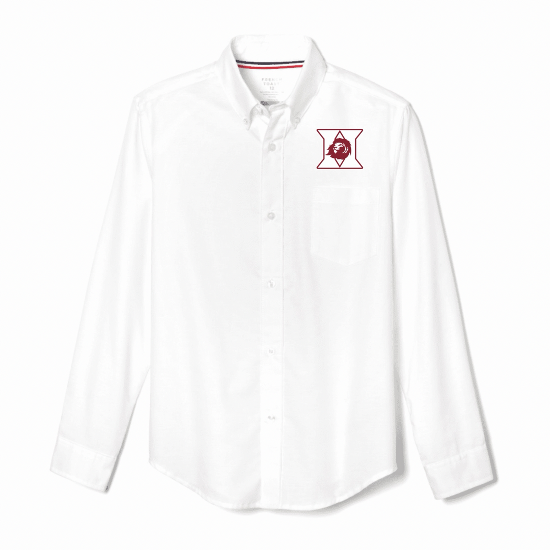 Harvest Christian School - Boy's / Young Men's Long Sleeve Oxford Shirt
