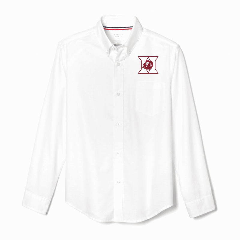 Harvest Christian School - Boy's / Young Men's Long Sleeve Oxford Shirt