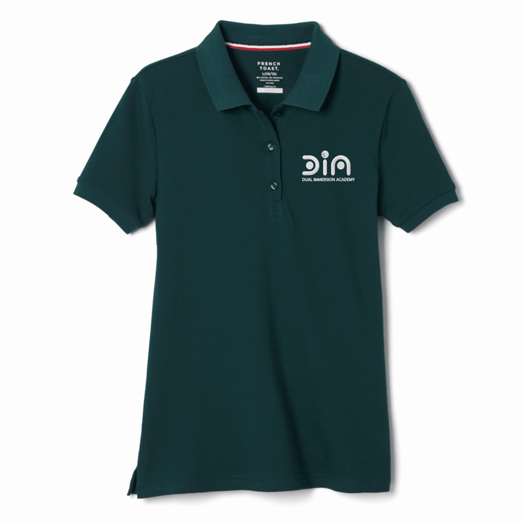 Dual Immersion Academy- Girl's / Women's Short Sleeve Stretch Pique - K-5