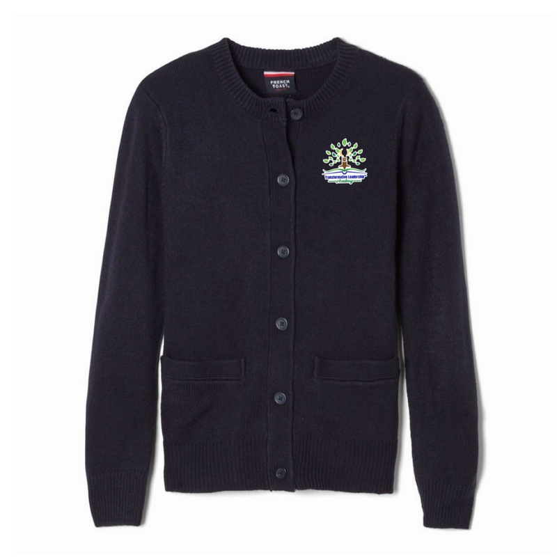 Transformative Leadership Academy - Girl's / Young Women's Crewneck Cardigan Sweater
