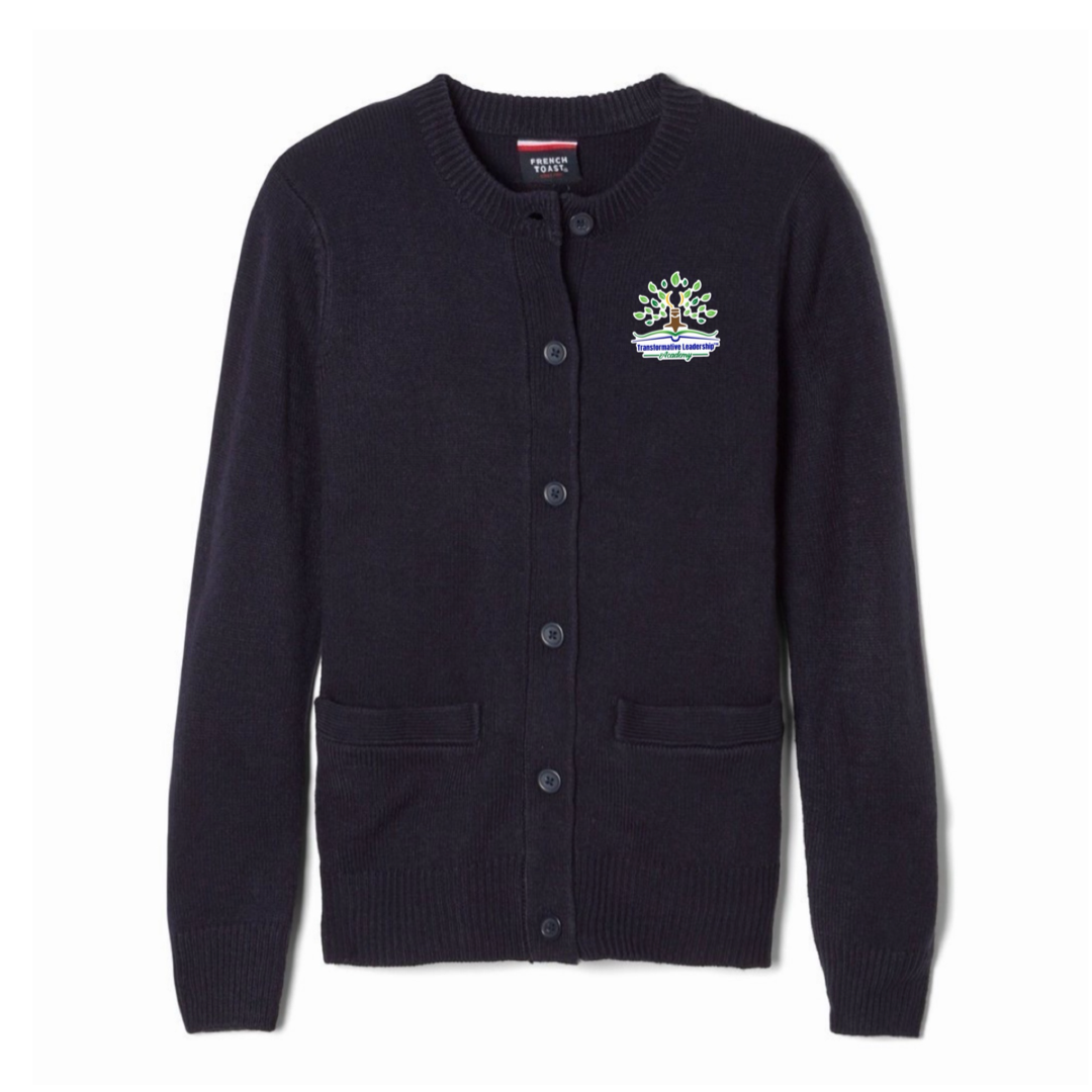 Transformative Leadership Academy - Girl's / Women's Crewneck Cardigan Sweater