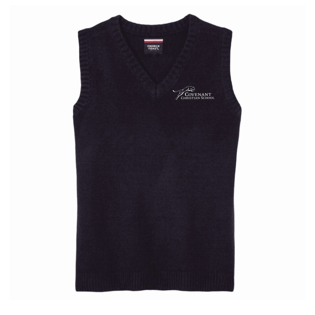 Covenant Christian School - Co-Ed Youth / Adult V-Neck Sweater Vest