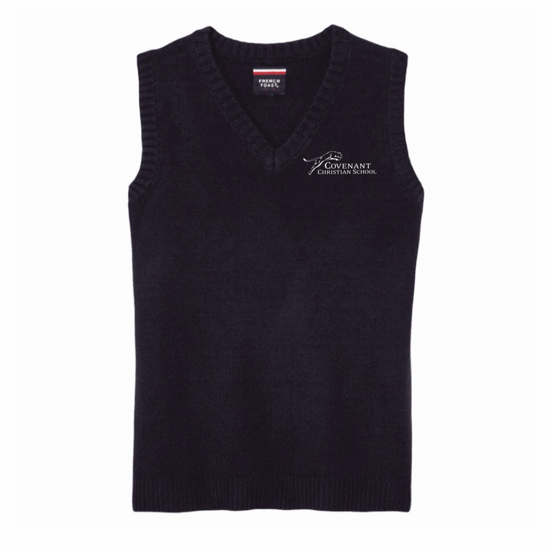Covenant Christian School - Co-Ed Youth / Adult V-Neck Sweater Vest