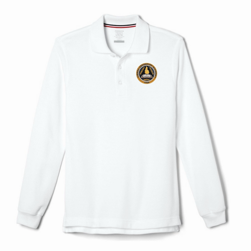 Vienna Adventist - Youth / Adult Co-Ed Long Sleeve Pique Polos - 5-8th