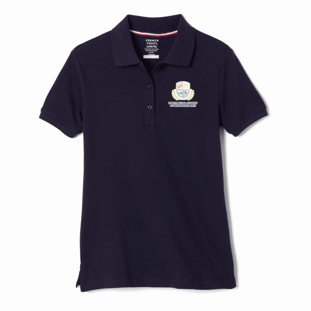 North Metro Academy - Girl's / Young Women's Short Sleeve Stretch Pique Polos