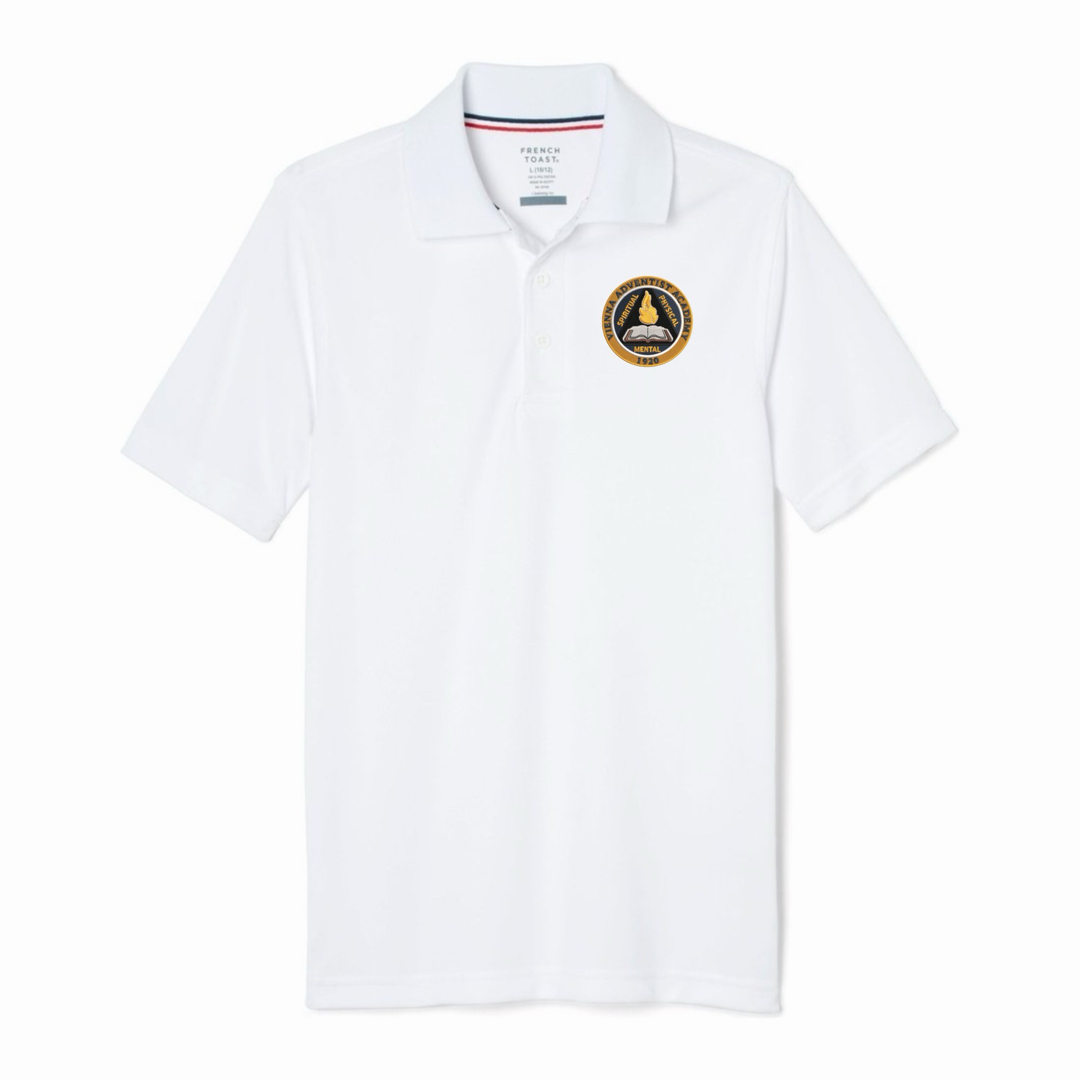 Vienna Adventist - Youth / Adult Co-Ed Short Sleeve Performance Polo - 5-8th