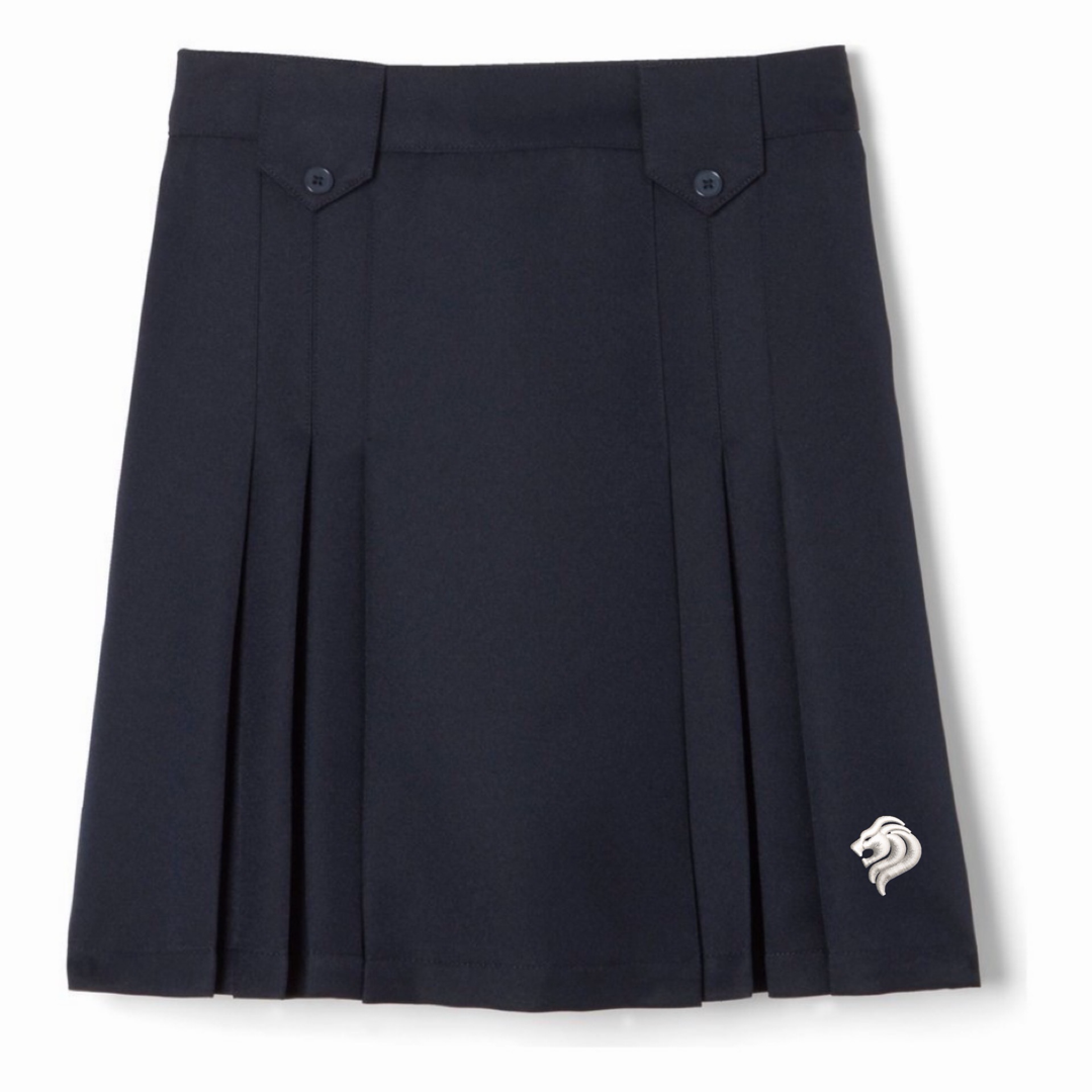 San Diego Jewish Academy - 2 Tab At The Knee Front Pleat Skirt