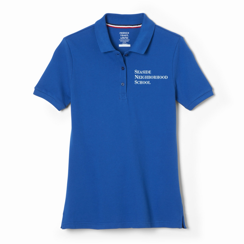 Seaside Neighborhood School - Girl's / Young Women's Short Sleeve Stretch Pique Polo