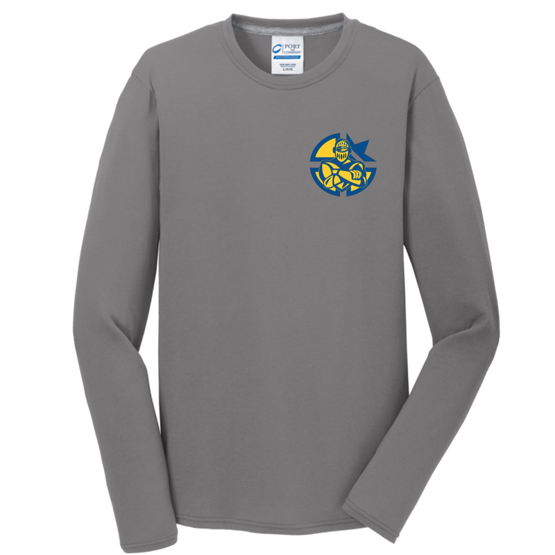 Cristo Rey HS Spirit-Wear - Port & Company Co-Ed Long Sleeve Performance T-Shirts