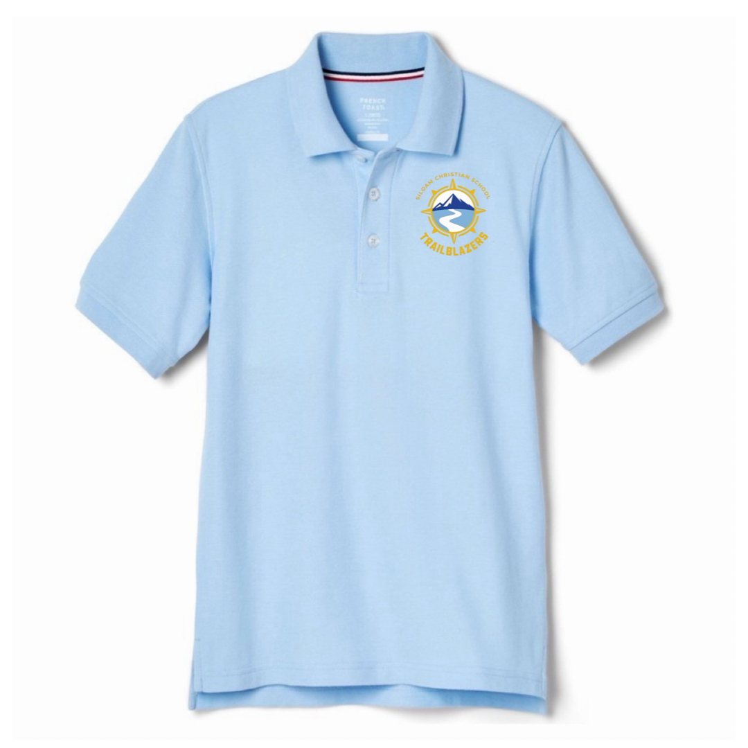 Siloam Christian School - Youth / Adult Co-Ed Short Sleeve Pique Polos