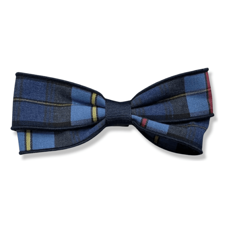 Harbor Christian Academy - 5" Large Basic Bow  - Plaid P41