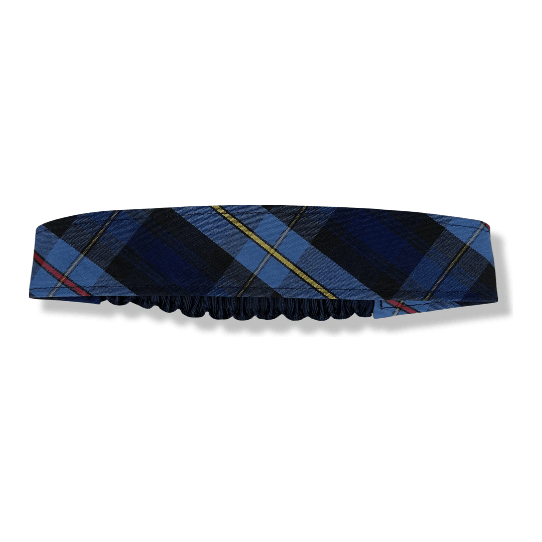 Harbor Christian Academy - Elastic Headband - Plaid P41