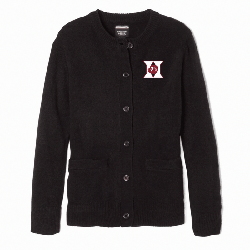 Harvest Christian School - Girl's / Young Women's Crewneck Cardigan