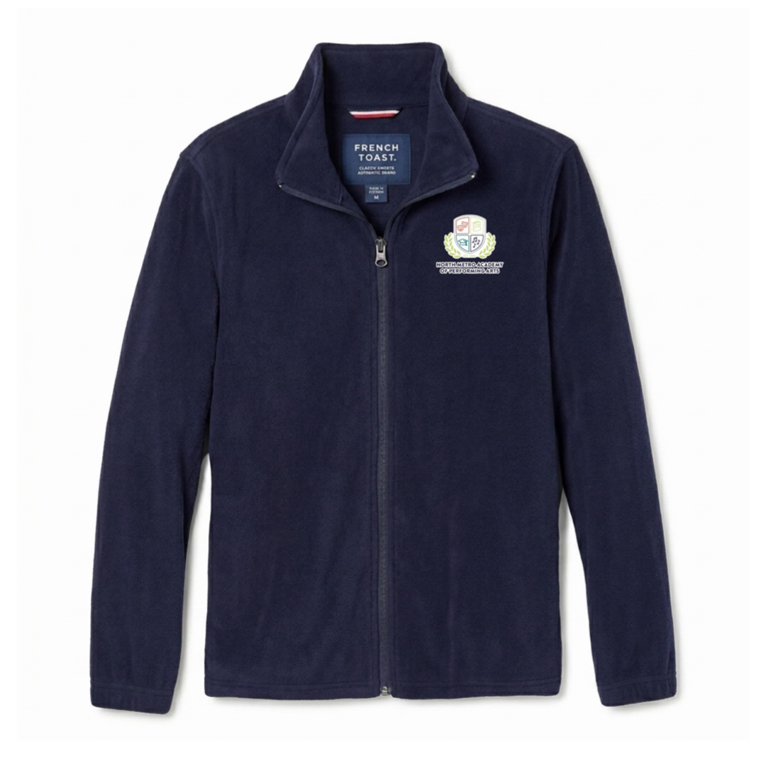 North Metro Academy - Youth / Young Adult Co-Ed Full Zip Microfleece Jacket