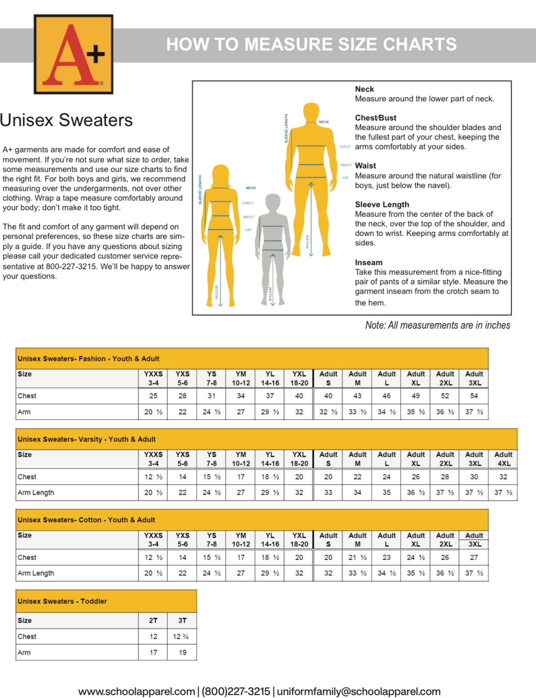 Santa Rosa Academy - A+ Co-Ed Varsity 5-Button Cardigan - Kids / Adults (Gr. 9-12)