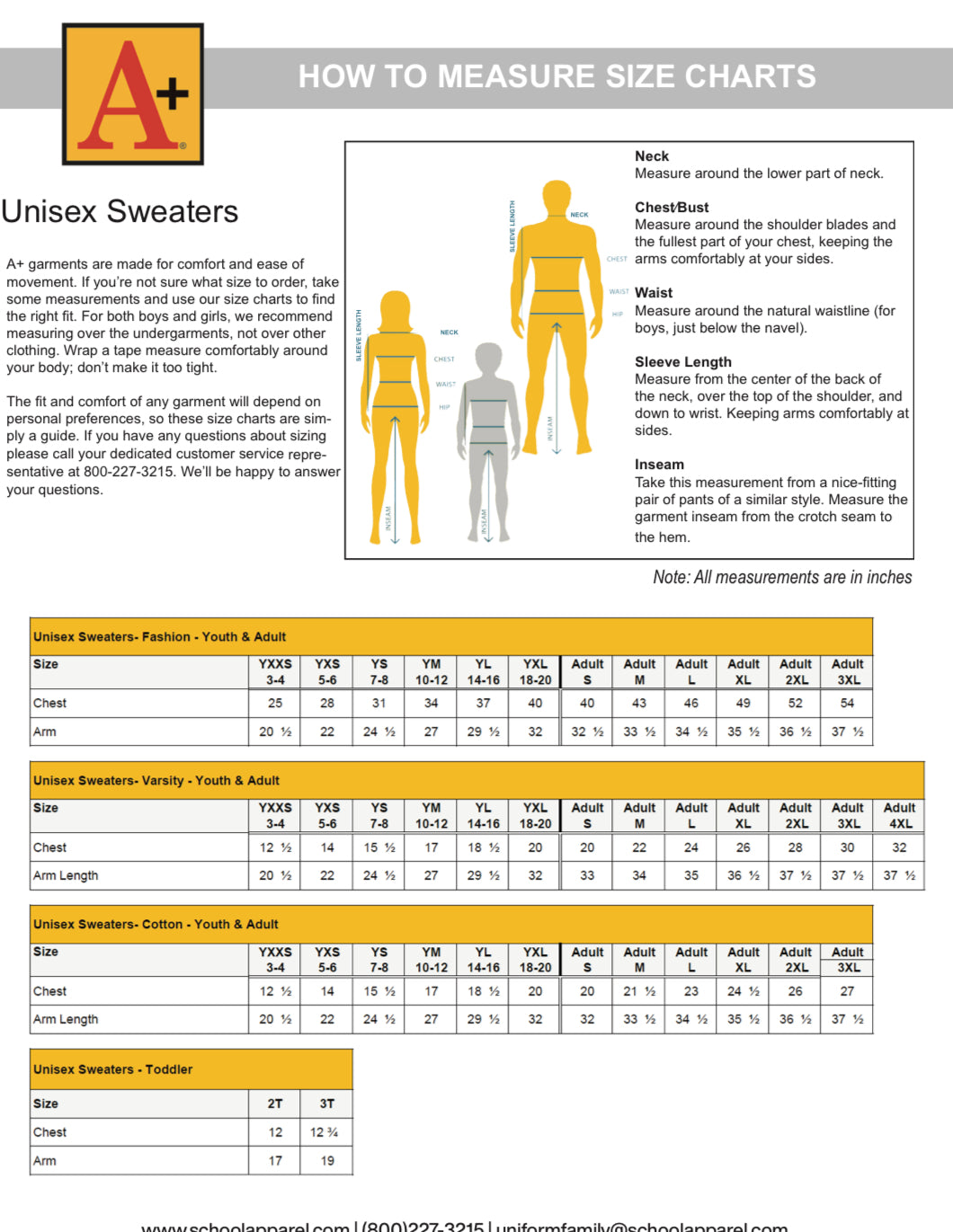 East Gate Christian Academy - Co-Ed  A+ V-Neck Sweater - Adult