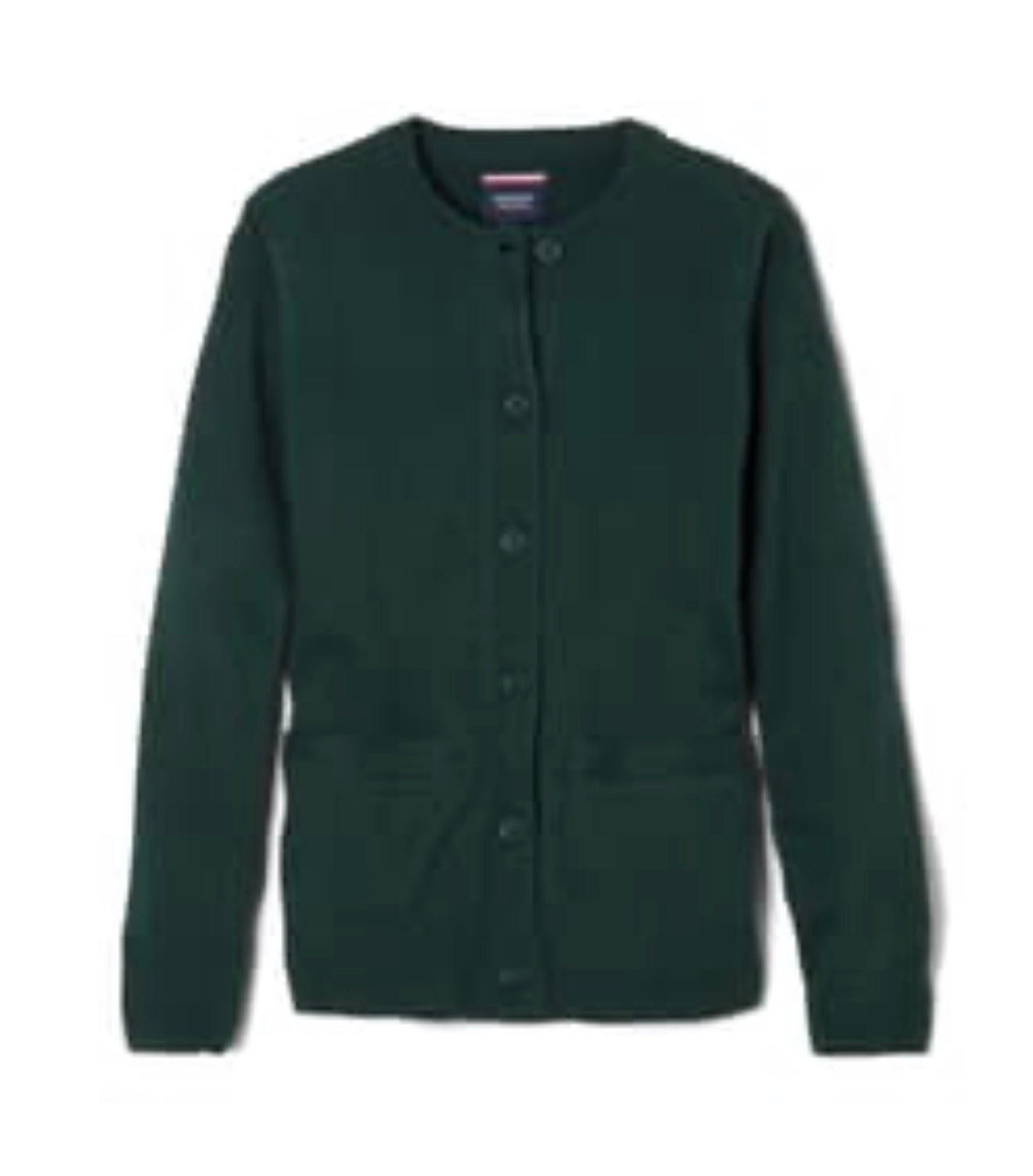 Women's Anti-Pill Crewneck Cardigan