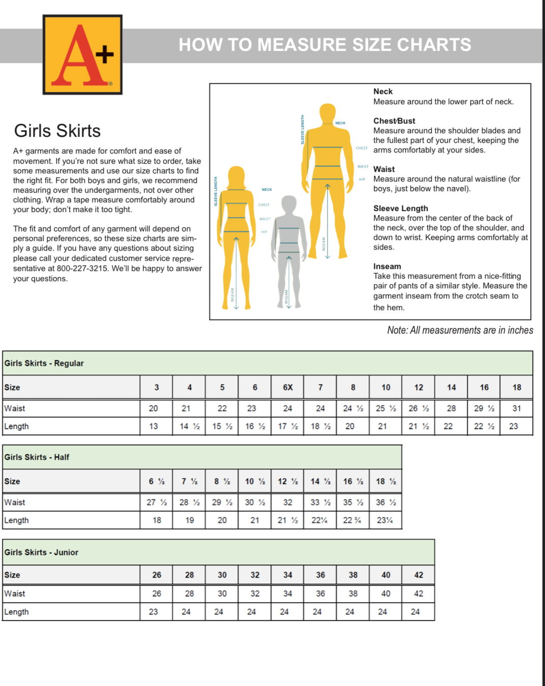 East Gate Christian Academy - A+ Plaid Polycot Box Pleat Skirt - Plus Size  - P54