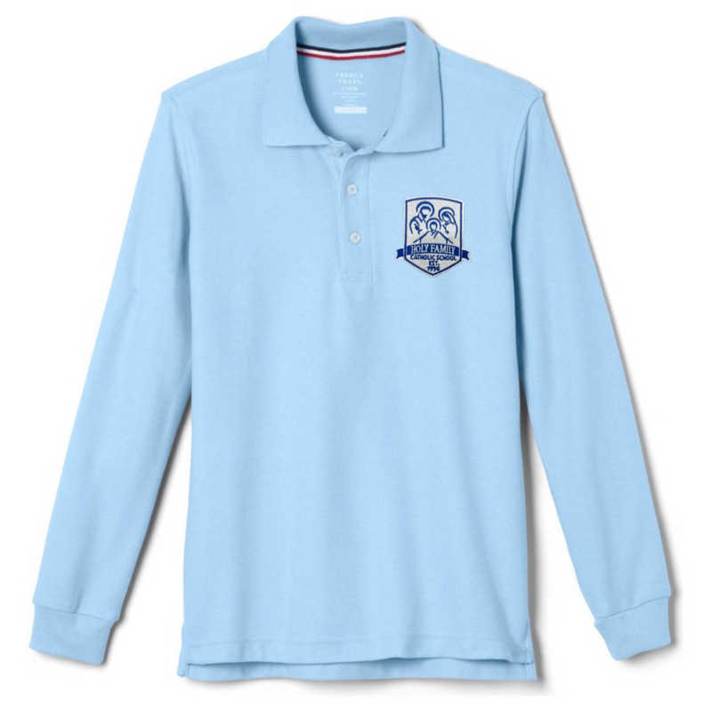 Holy Family Catholic School - Co-Ed Long Sleeve Pique Polo - Kids