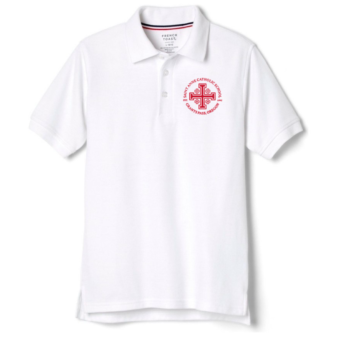 St. Anne Catholic School - Co-Ed Youth / Adult Short Sleeve Pique Polo