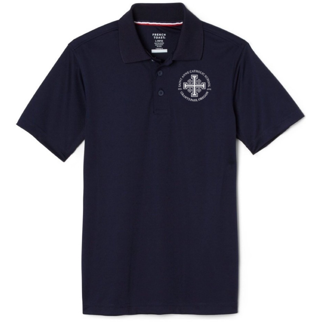 St. Anne Catholic School - Co-Ed Youth / Adult Short Sleeve Dri-Fit Polos